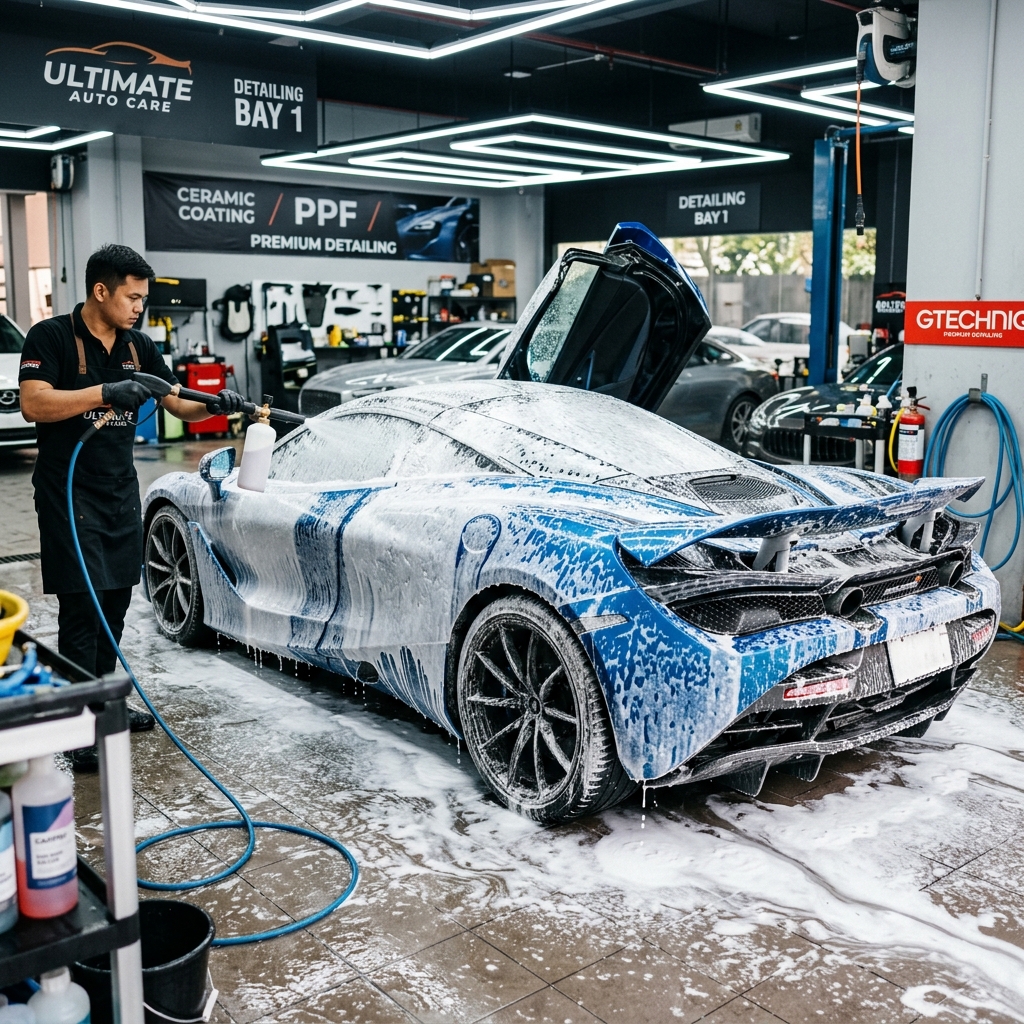 Full Wash - Professional Car Detailing Service in Seattle